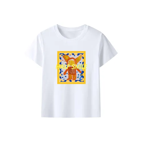 BANGEWEIXIAO T-рубашка унисекс белая