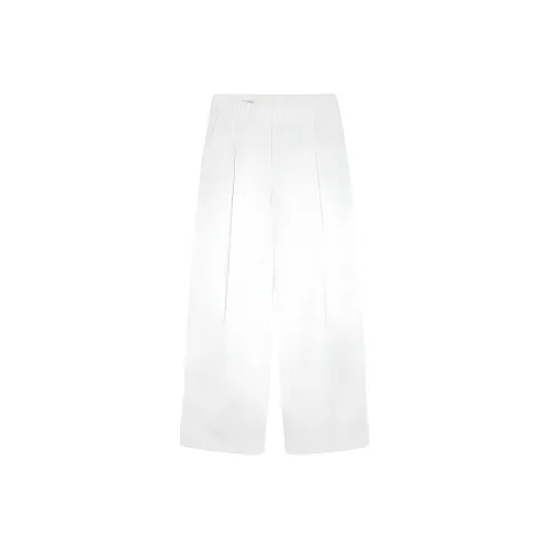 DRIES VAN NOTEN Белые Женские Повседневные Брюки