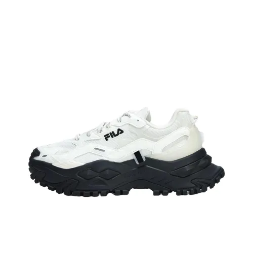 FILA FUSION Бьянко Устойчивый к истиранию Низкий Топ Повседневная обувь Женская Белая