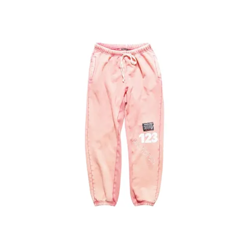 RIVINGTON Roi Rebis Розовые Мужские Вязаные Спортивные Штаны
