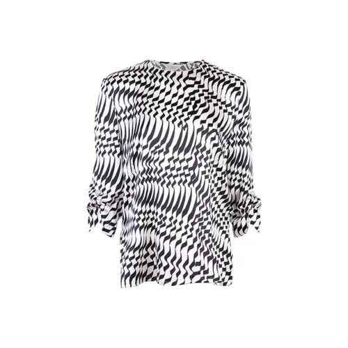 Anmani Рябь Черные Женские Рубашки