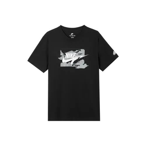 Nike Мужские черные футболки