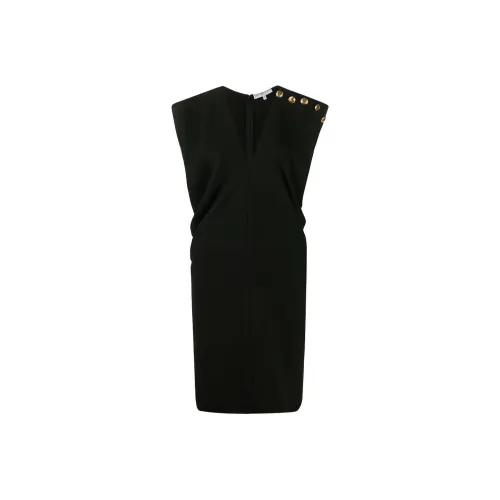 Givenchy SS21 Sleeveless Dress Women's Black Givenchy SS21 Без рукавов Платье Женское Черное