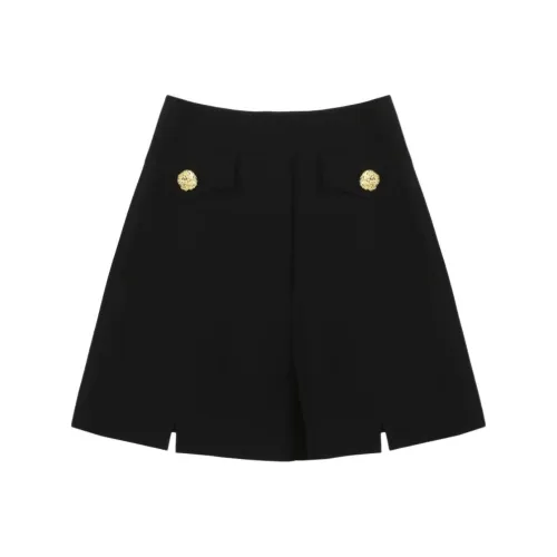 Caroline Черные Женские Повседневные Шорты