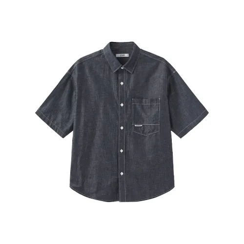 ZUO Slate Gray Мужские Рубашки
