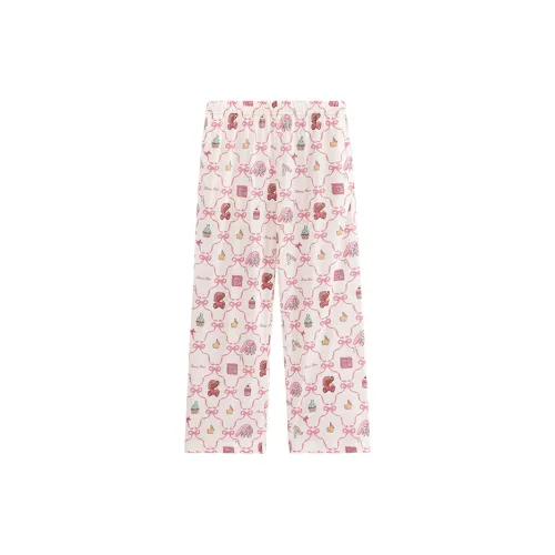 FENTENG FX26910833 Розовый Женские пижамные брюки