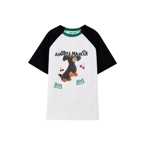 ANDREA MARTIN Реглан-рукав Т-рубашка Женская