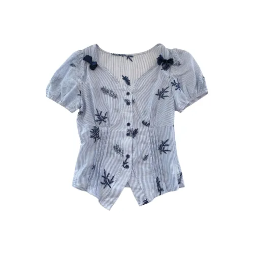 OUBO Синие Женские Рубашки