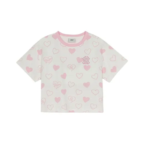 MLB KIDS Нью-Йорк Янкис T-рубашка Светло-розовая Подростки