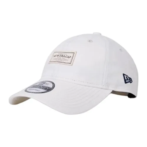 New Era Холст Хлопок Кепки Унисекс Белый