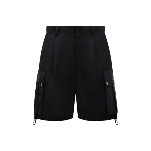 Moncler SS24 Карго Шорты Мужские Черные
