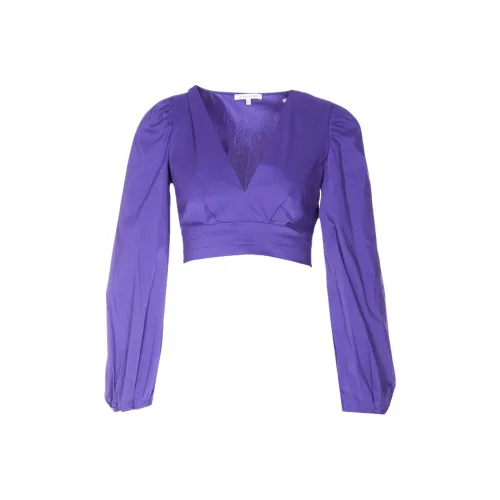 Patrizia Pepe Фиолетовые Женские Рубашки