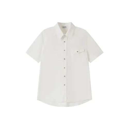 WULISHAONIAN Белая унисекс рубашка