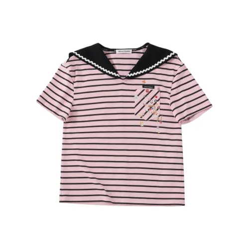 Alexia Sandra Розовые Женские Футболки