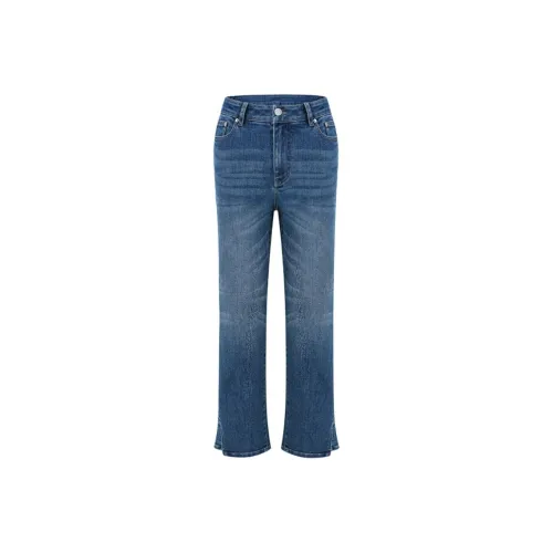 DIANA VEVINA Синие Женские Джинсы