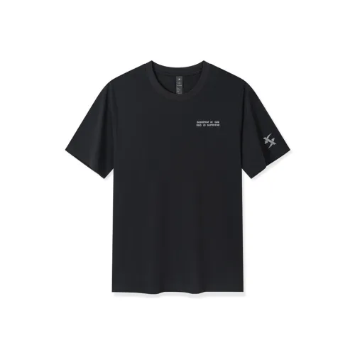 XTEP Fan Chengcheng Personally Designed Collection Глубокий черный Унисекс Футболки