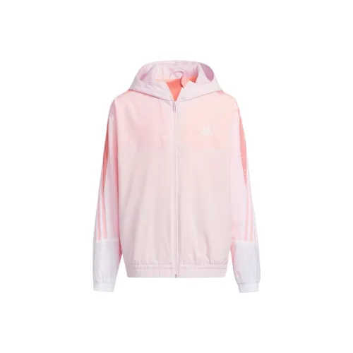Adidas Прозрачный Розовый Kids Куртки