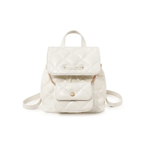 Teenie Weenie ПУ (полиуретан) Рюкзак Женские Молочный Белый Ночной Черный