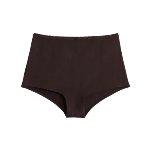 H&M 1 Пачка Темно-Коричневый Женский Бикини-Шорты