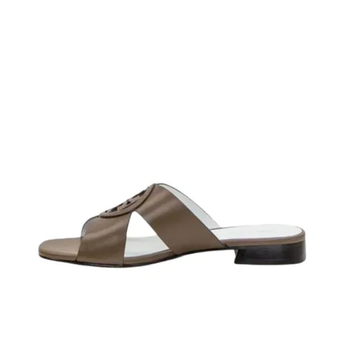 Tory Burch Miller Слипоны Женские Коричневый