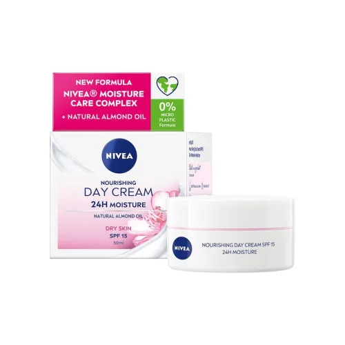 NIVEA SPF15 Увлажняющий Крем Дневной для Ухода за Кожей Сухая и Чувствительная 50 мл