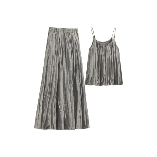TOUCH Серый Женские Комплекты с юбкой