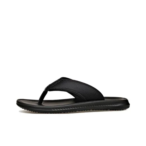 PT'SON Устойчивые к истиранию противоскользящие шлепанцы мужские черные