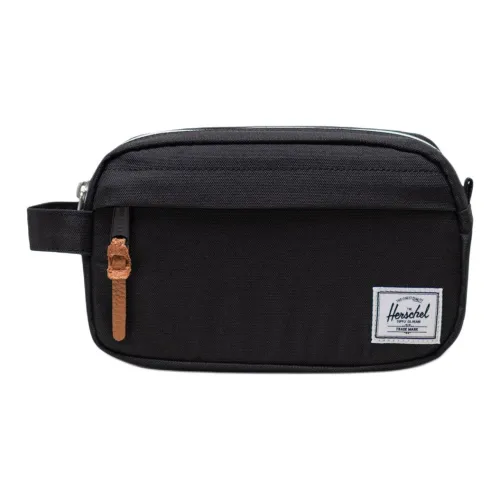 Herschel Переработанный материал Путешествие Сумка для хранения Унисекс Черный