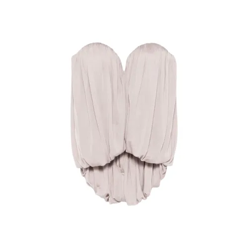 GIUSEPPE DI MORABITO Без бретелек Топ Женский Песочный Бежевый