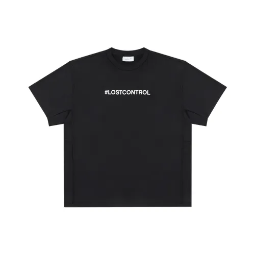 LOSTCTRL Черная унисекс футболка