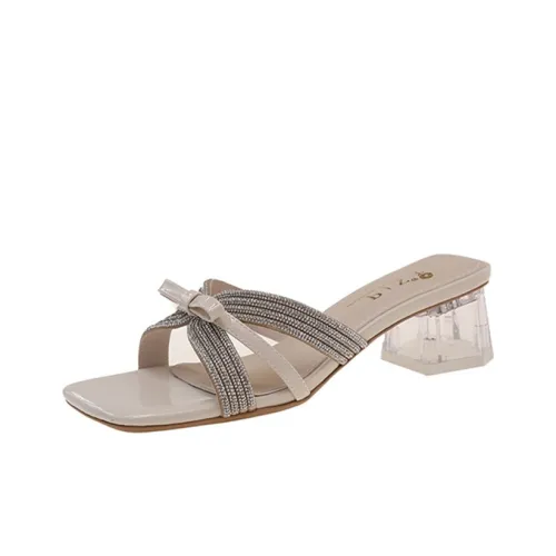 TATAYA Резиновая подошва стразы устойчивые к истиранию слипоны женские