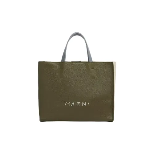 MARNI Museo Soft Телячья кожа Тоут Сумка Сумка для покупок Сумка на плечо Сумка Маленькая Женская