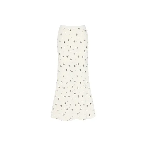 Wen Shan Повседневная Длинная Юбка Женская