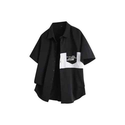 MIIOW Черная унисекс рубашка