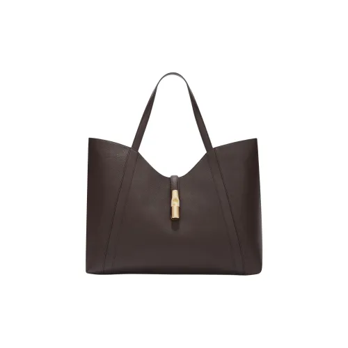 Furla GOCCIA Телячья кожа Сумка Экстра-большая Женская Шоколадная