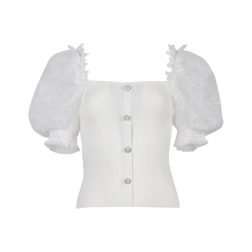 Caroline Белый Женский Трикотаж