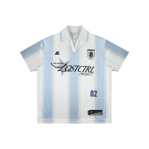 LOSTCTRL Синяя унисекс футболка