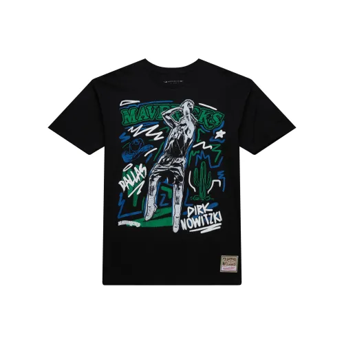 MITCHELL NESS T-Shirt Унисекс Черный