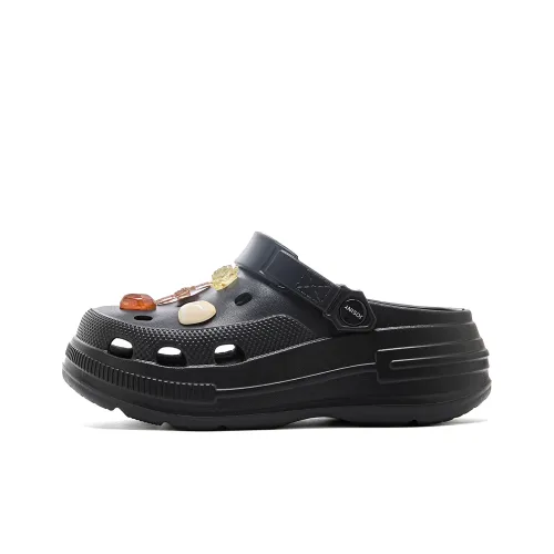 JOSINY Сабо Черные Высота каблука 6,4 см Женские