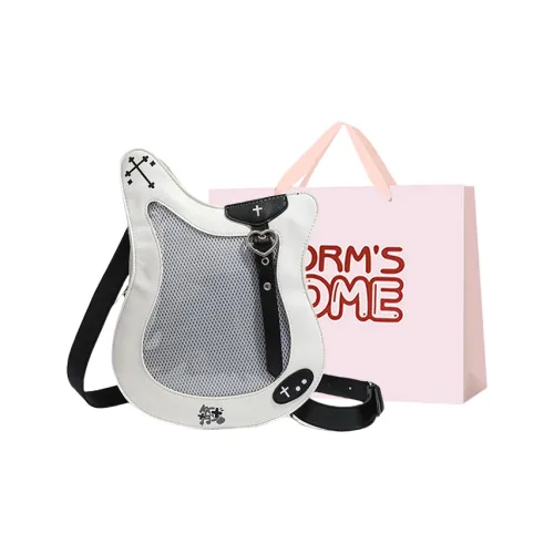 Worm's Home ПУ (полиуретан) Сумка через плечо Женская