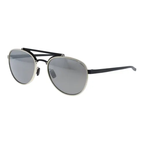 PORSCHE DESIGN Титан Нерегулярная форма Солнцезащитные очки Унисекс Серый