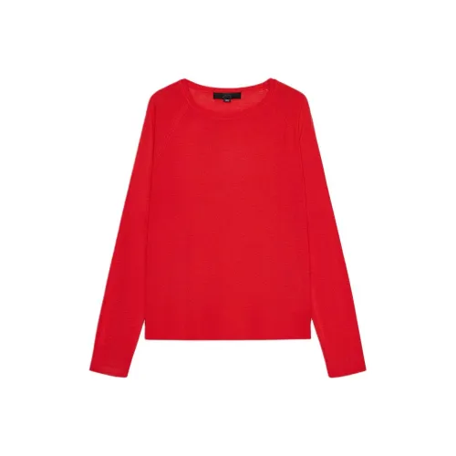 ZARA Красный Женский Трикотаж