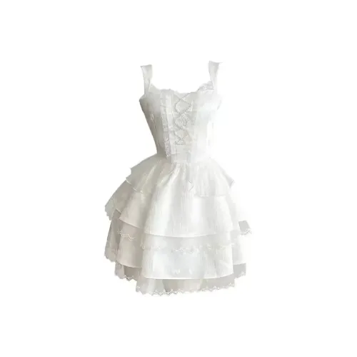 CHARM GLOW Белый Женские Слиплатья