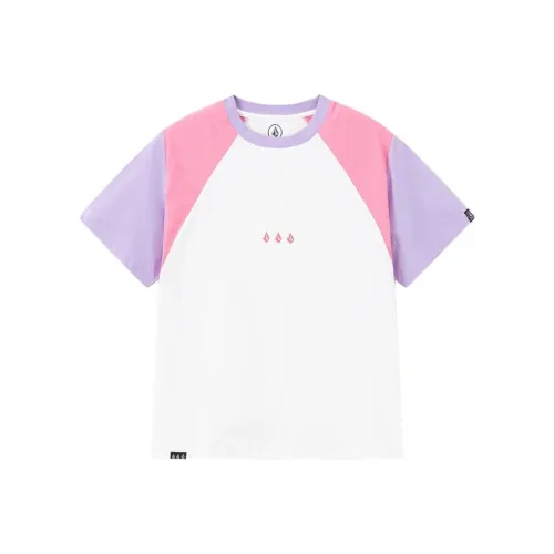 VOLCOM Фиолетовые Женские Футболки