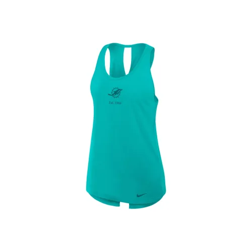 nike Майка Женская Aqua Blue