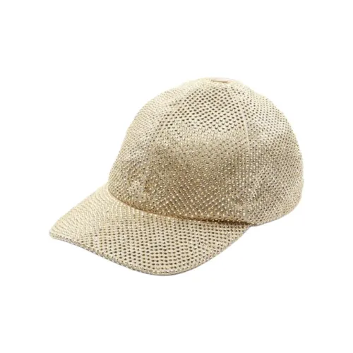 PRADA Вискоза Шелк Хлопок Кепки Женские Золото
