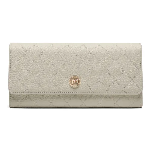 MEXICAN Коровья кожа Кошелек Женские Экрю Розовый черный