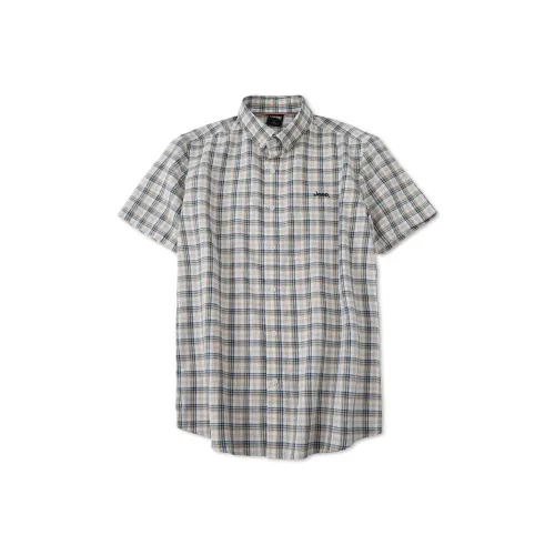 JEEP Желто-синие Мужские Рубашки