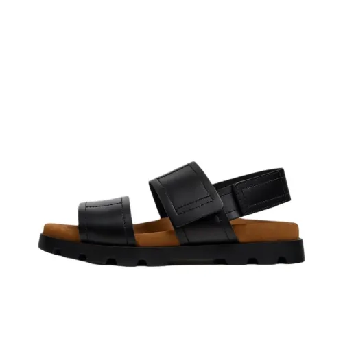 CAMPER Brutus One Ремешок Сандалии Мужские Черные