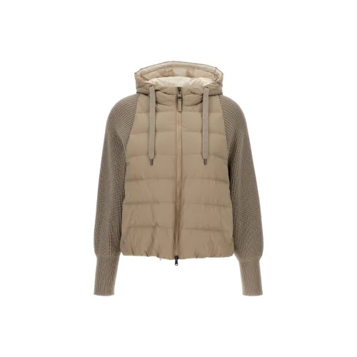 BRUNELLO CUCINELLI Куртки и Пальто Женские Бежевые